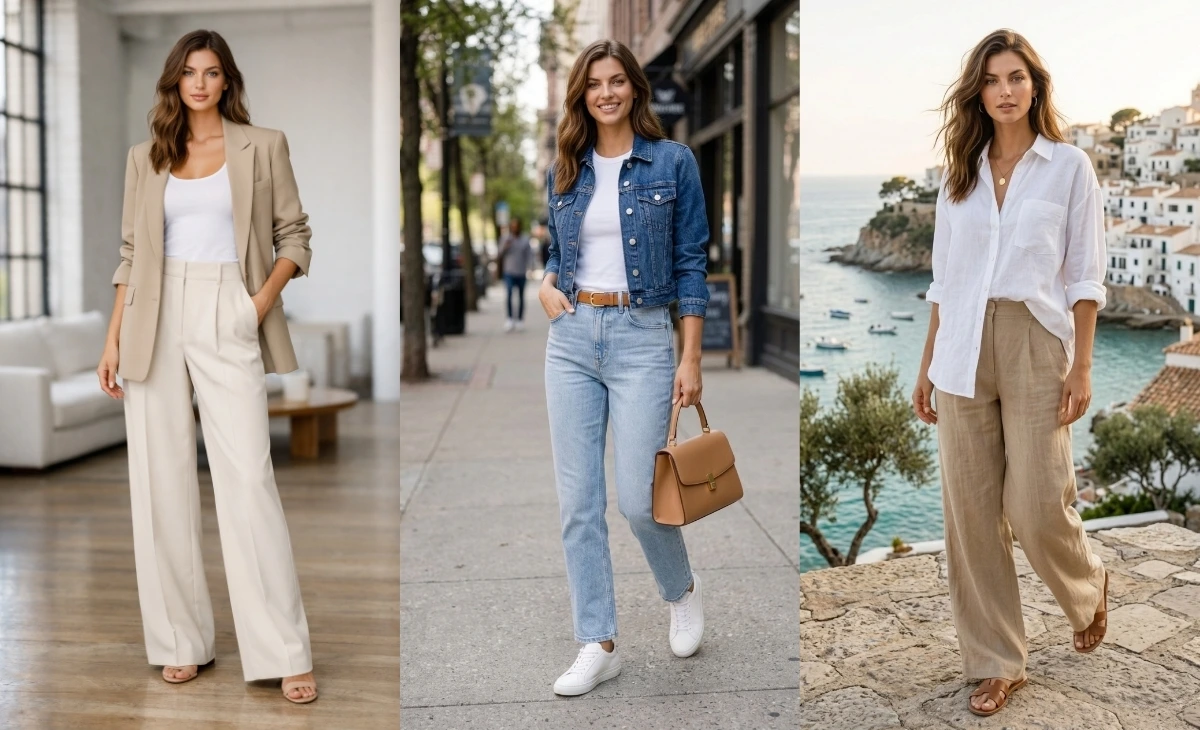 Spring outfit ideas for women 2026 featuring chic pastel fashion trends.